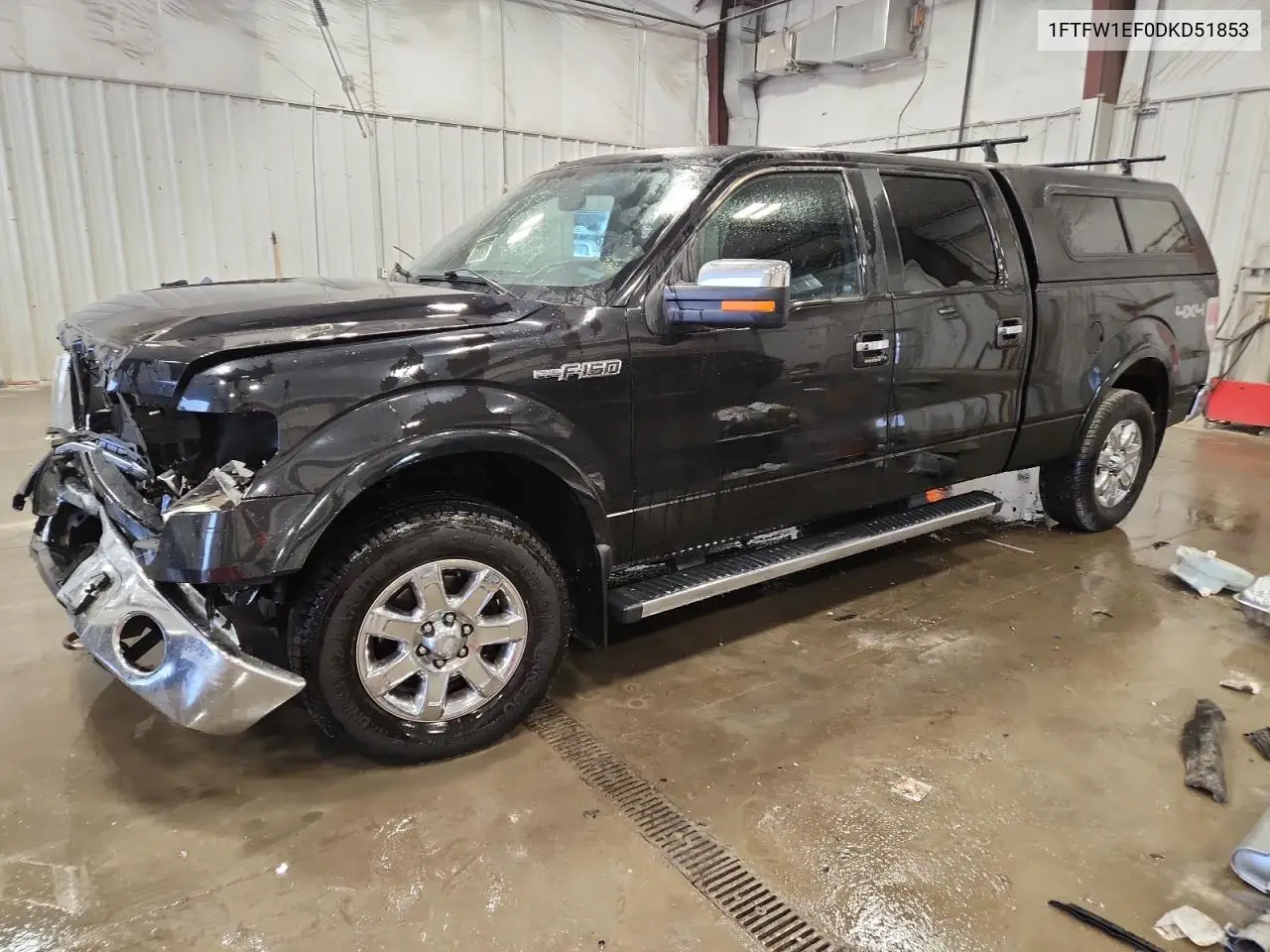 1FTFW1EF0DKD51853 2013 Ford F150 Supercrew