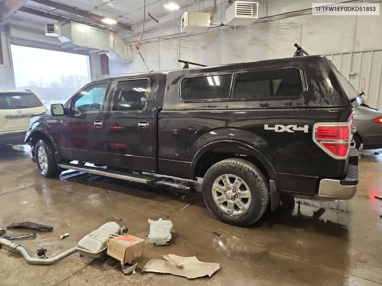 1FTFW1EF0DKD51853 2013 Ford F150 Supercrew