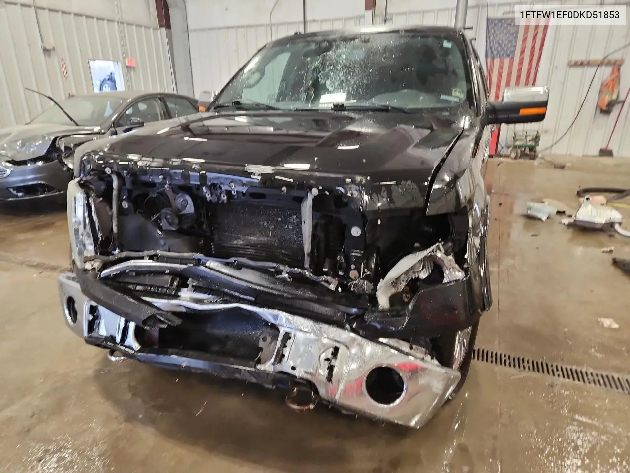 1FTFW1EF0DKD51853 2013 Ford F150 Supercrew