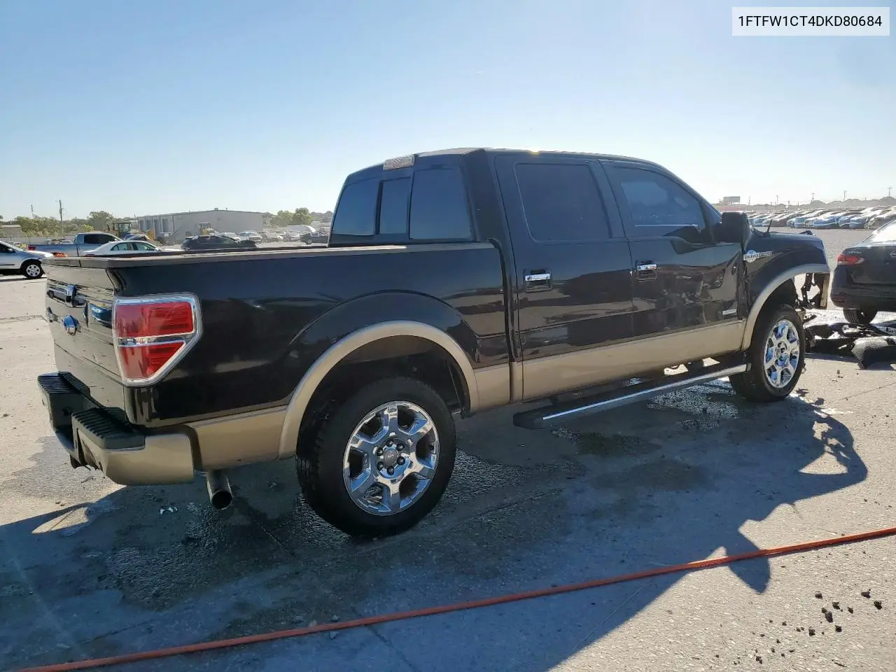 1FTFW1CT4DKD80684 2013 Ford F150 Supercrew