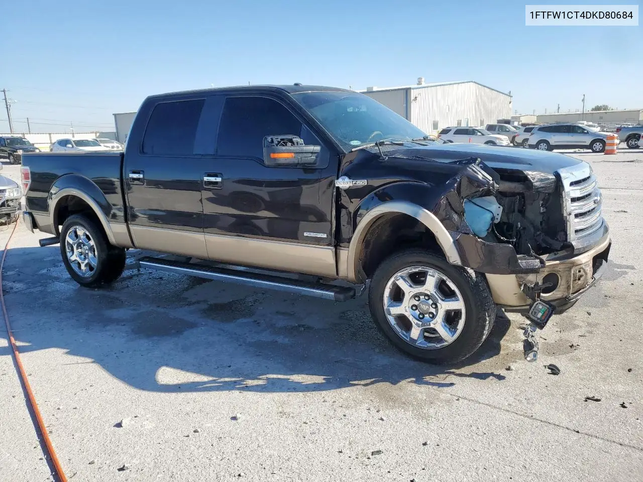 1FTFW1CT4DKD80684 2013 Ford F150 Supercrew