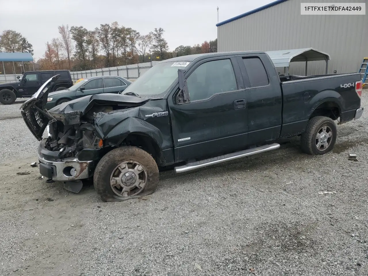 1FTFX1ETXDFA42449 2013 Ford F150 Super Cab