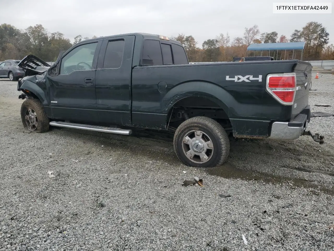 1FTFX1ETXDFA42449 2013 Ford F150 Super Cab