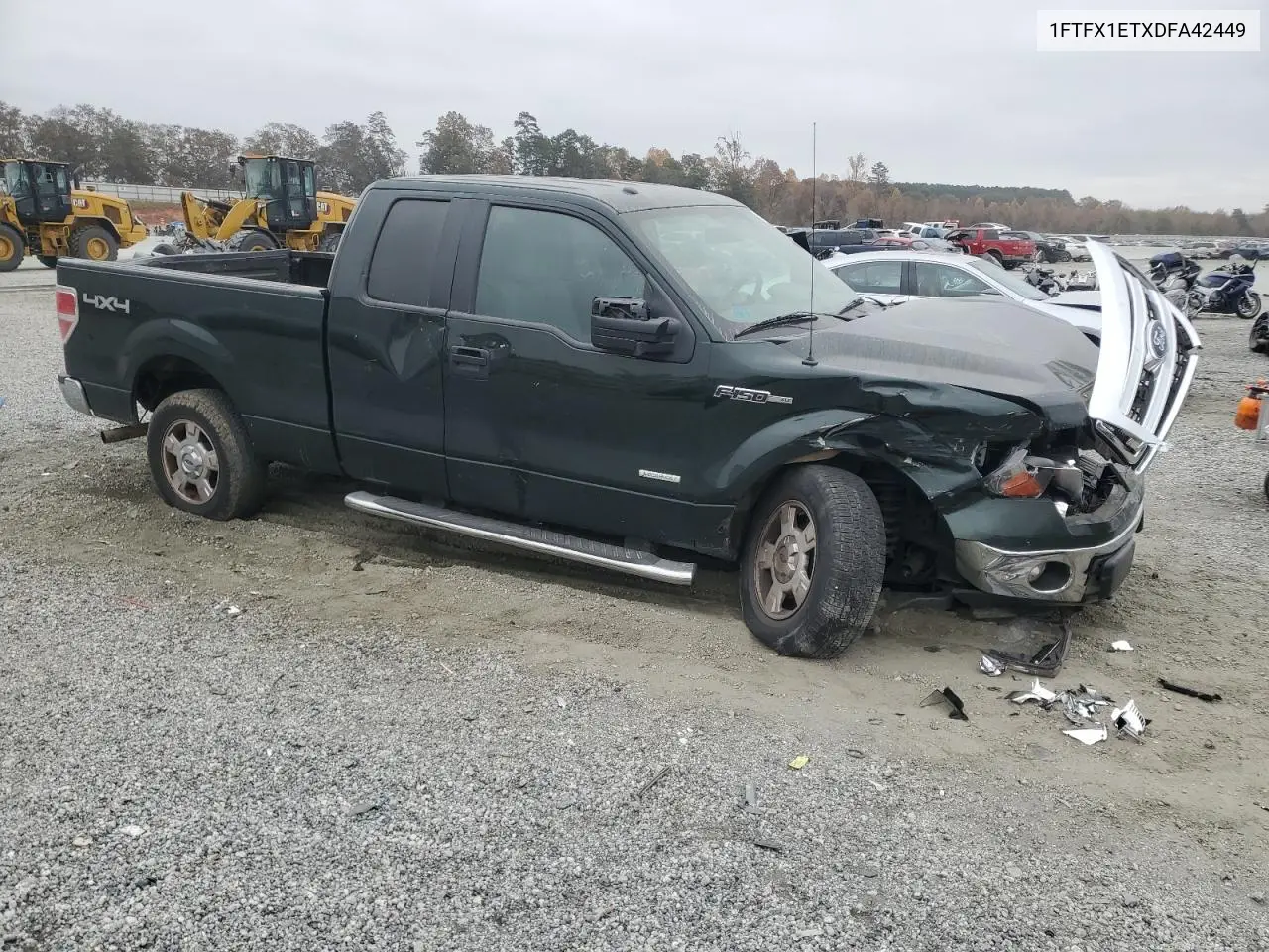 1FTFX1ETXDFA42449 2013 Ford F150 Super Cab