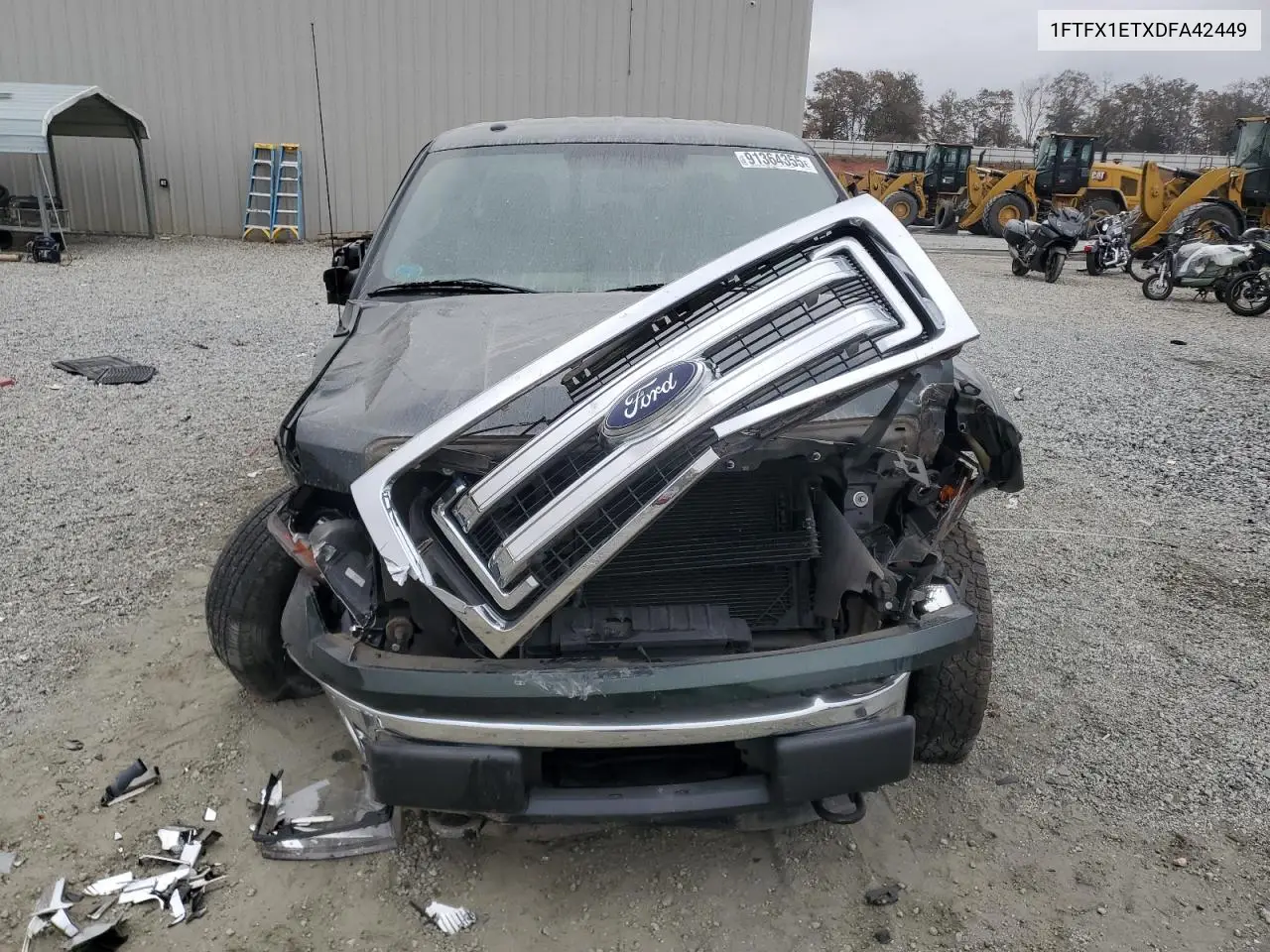 1FTFX1ETXDFA42449 2013 Ford F150 Super Cab