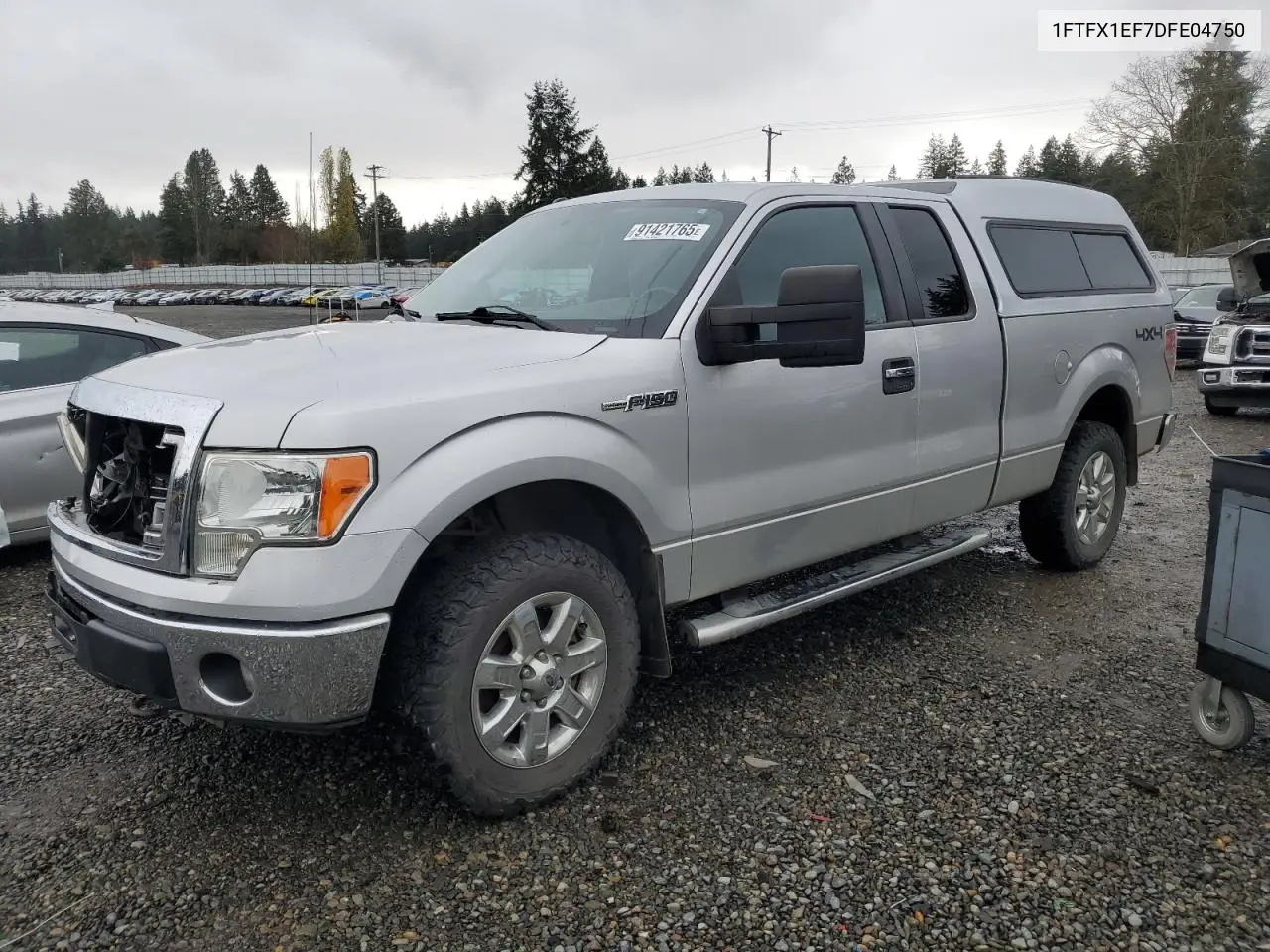 1FTFX1EF7DFE04750 2013 Ford F150 Super Cab