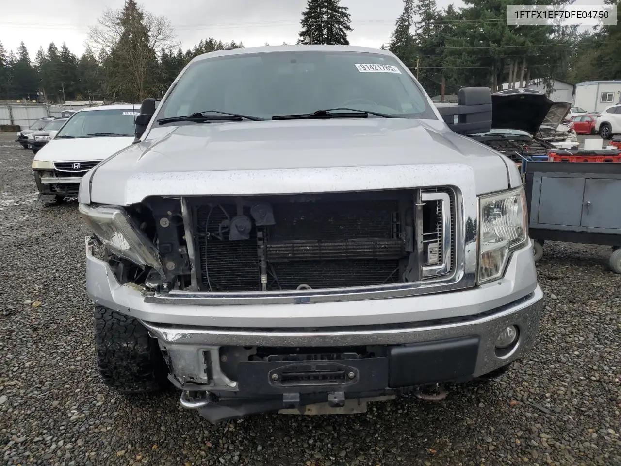 1FTFX1EF7DFE04750 2013 Ford F150 Super Cab
