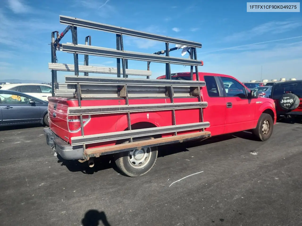 1FTFX1CF9DKD49275 2013 Ford F150 Super Cab