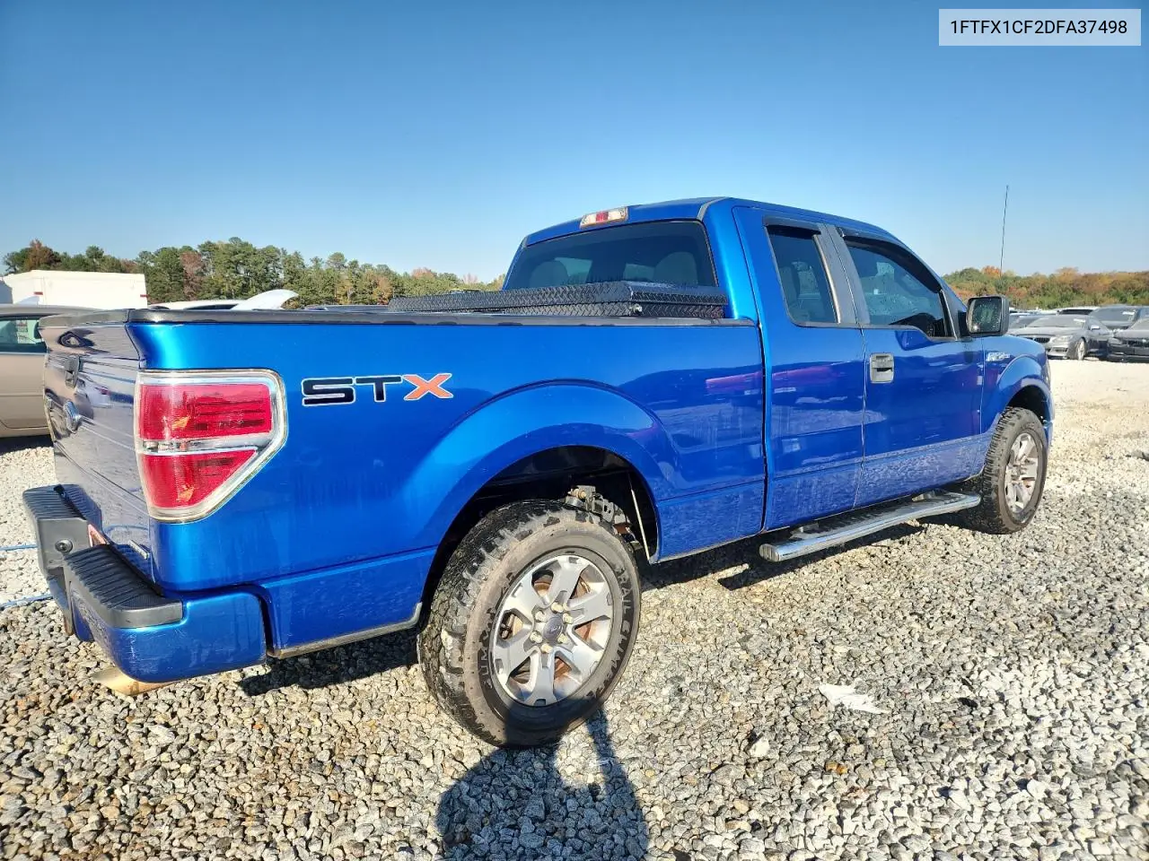 1FTFX1CF2DFA37498 2013 Ford F150 Super Cab