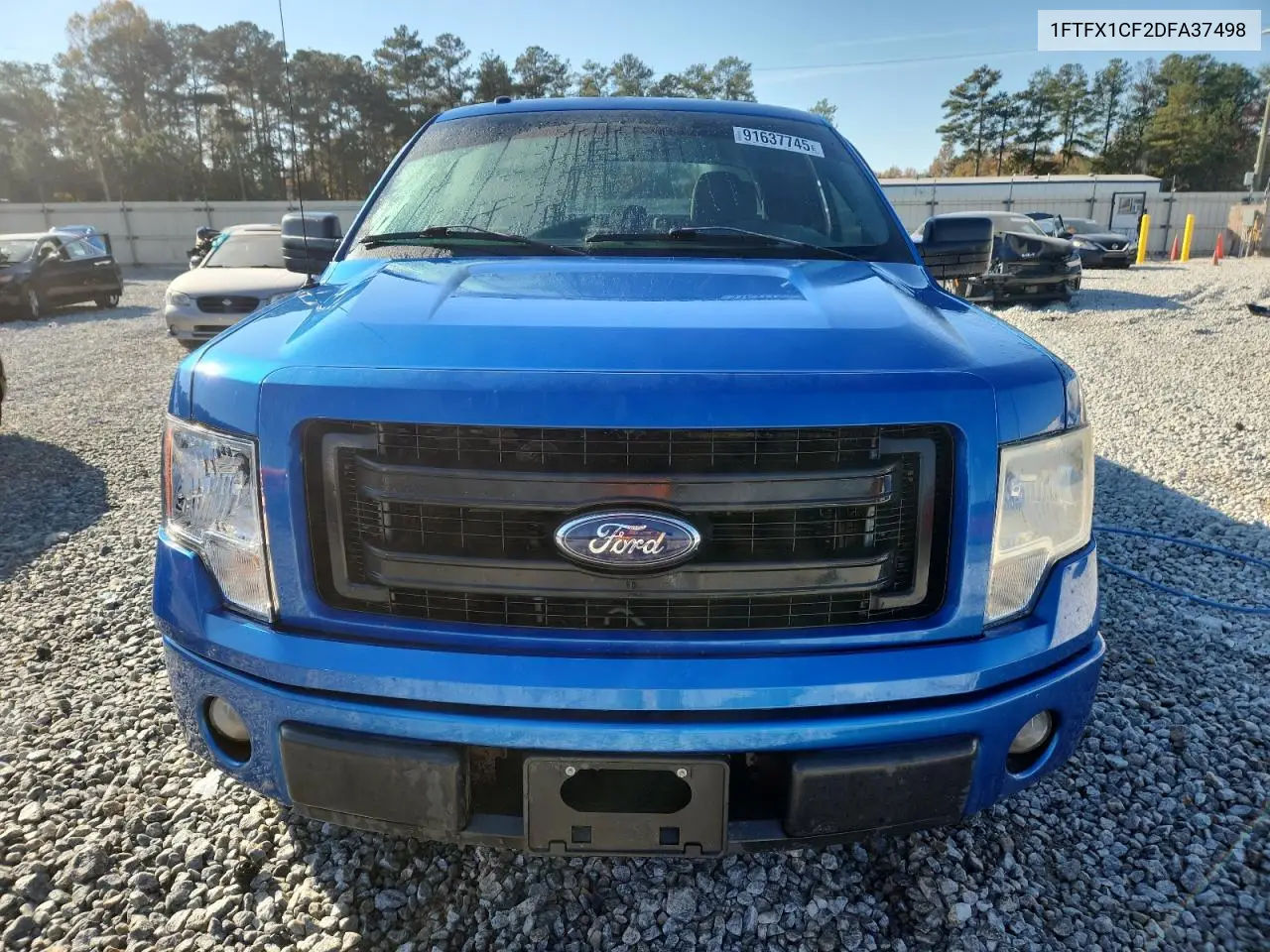 1FTFX1CF2DFA37498 2013 Ford F150 Super Cab