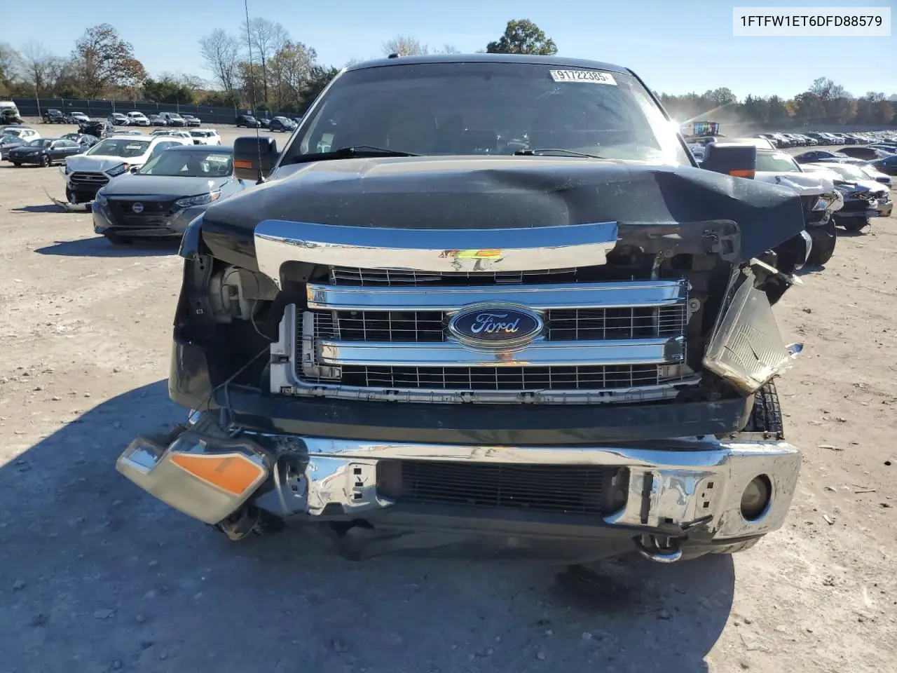 1FTFW1ET6DFD88579 2013 Ford F150 Supercrew