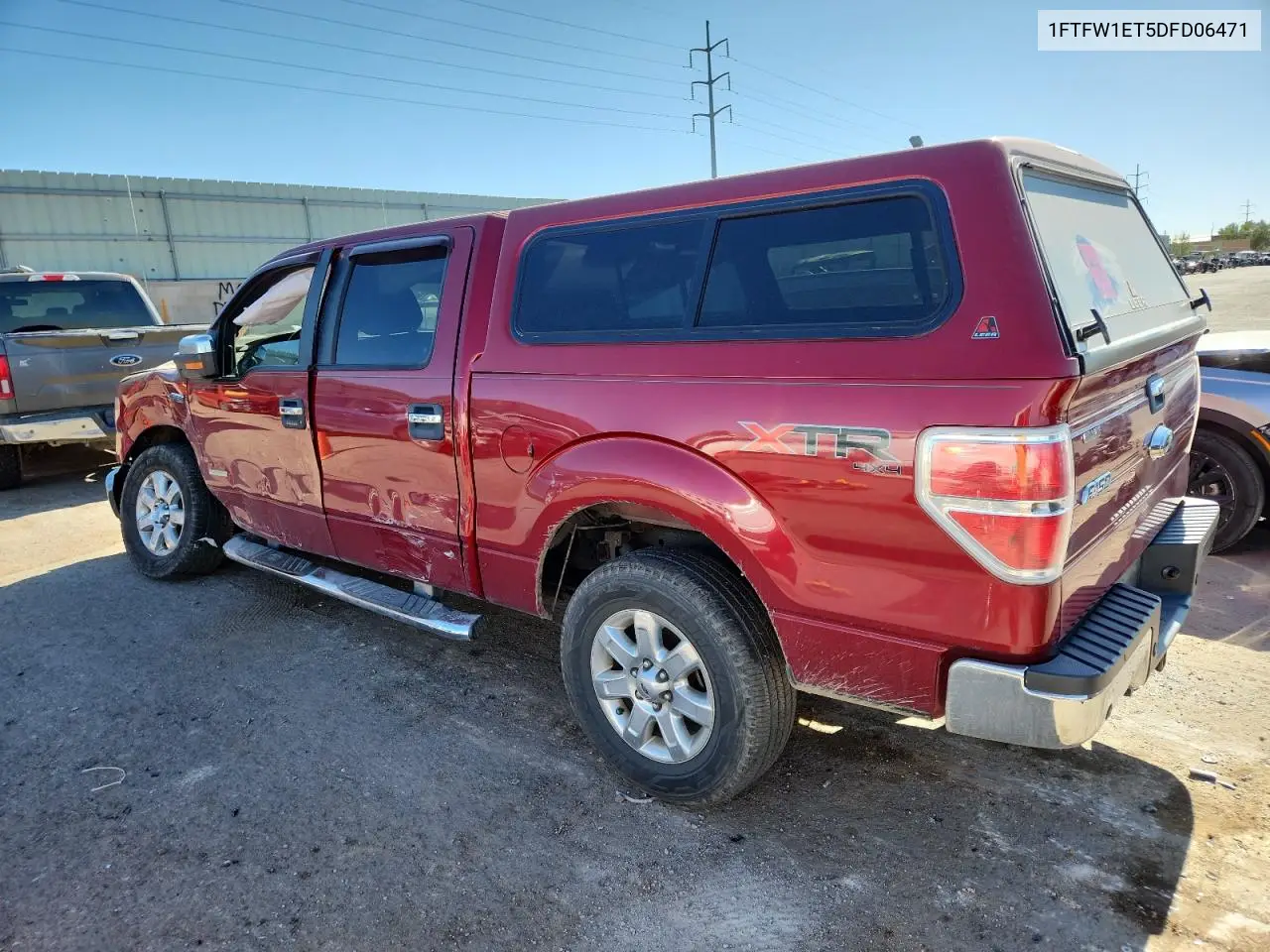 1FTFW1ET5DFD06471 2013 Ford F150 Supercrew