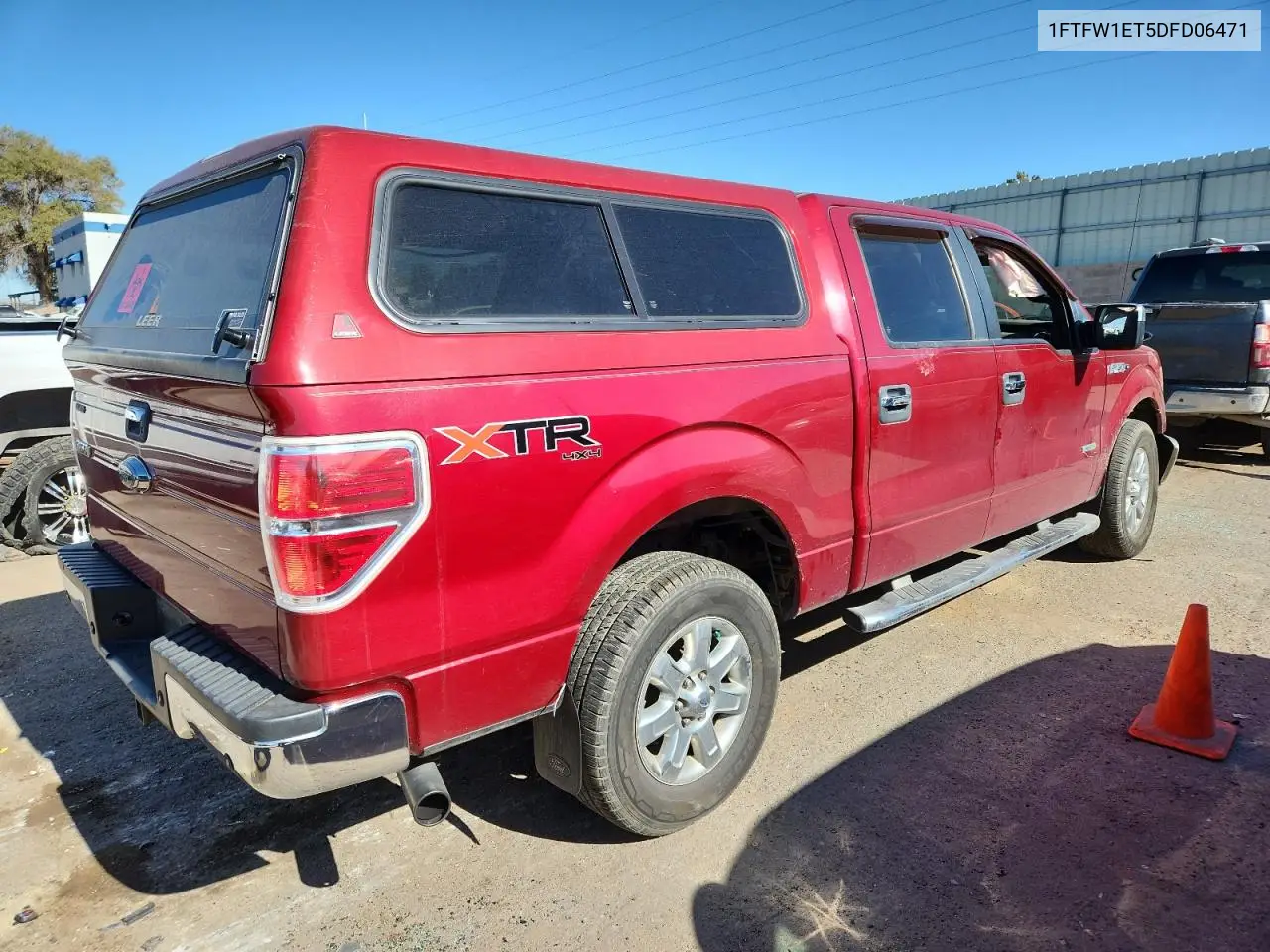 1FTFW1ET5DFD06471 2013 Ford F150 Supercrew