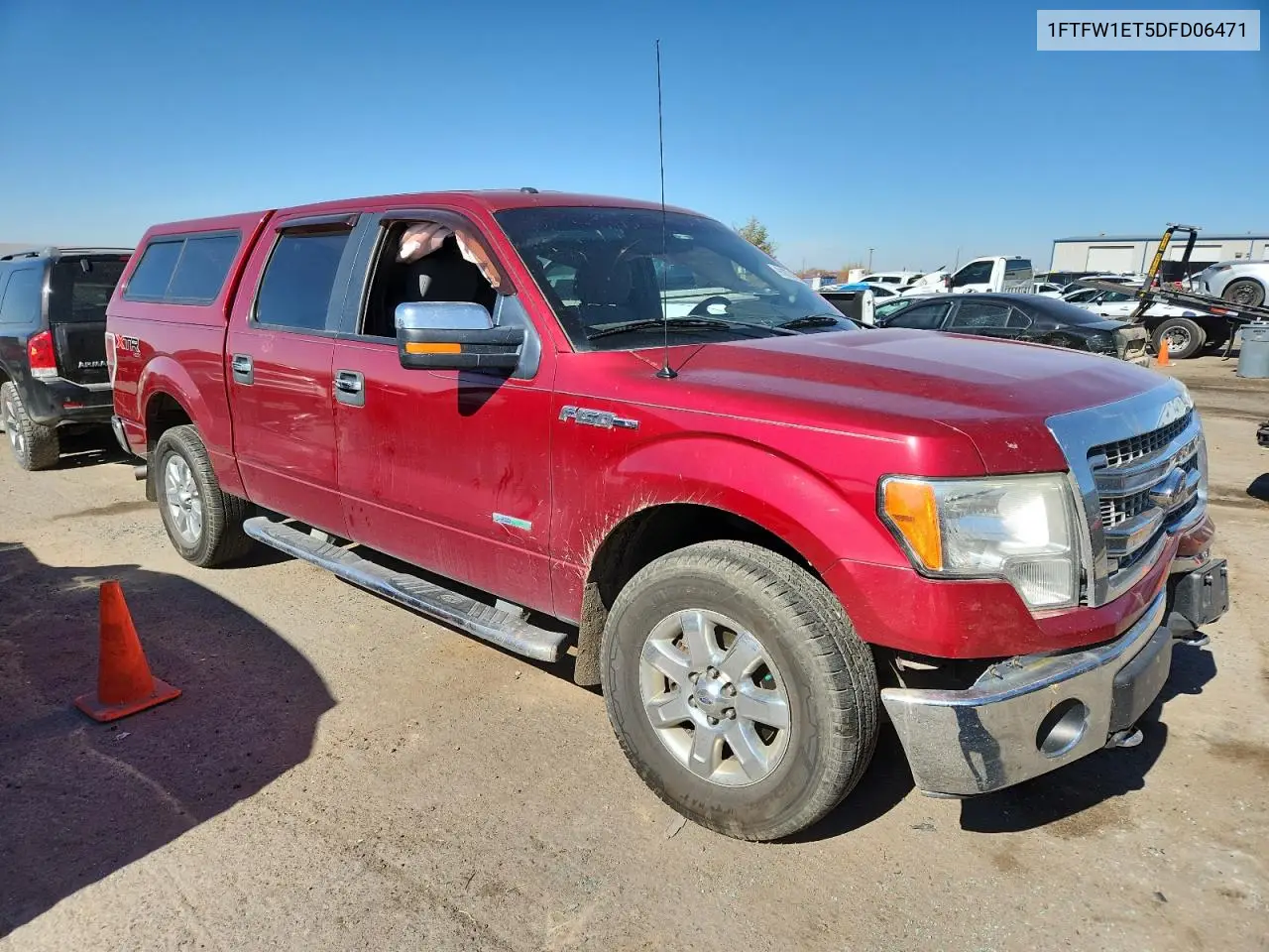 1FTFW1ET5DFD06471 2013 Ford F150 Supercrew