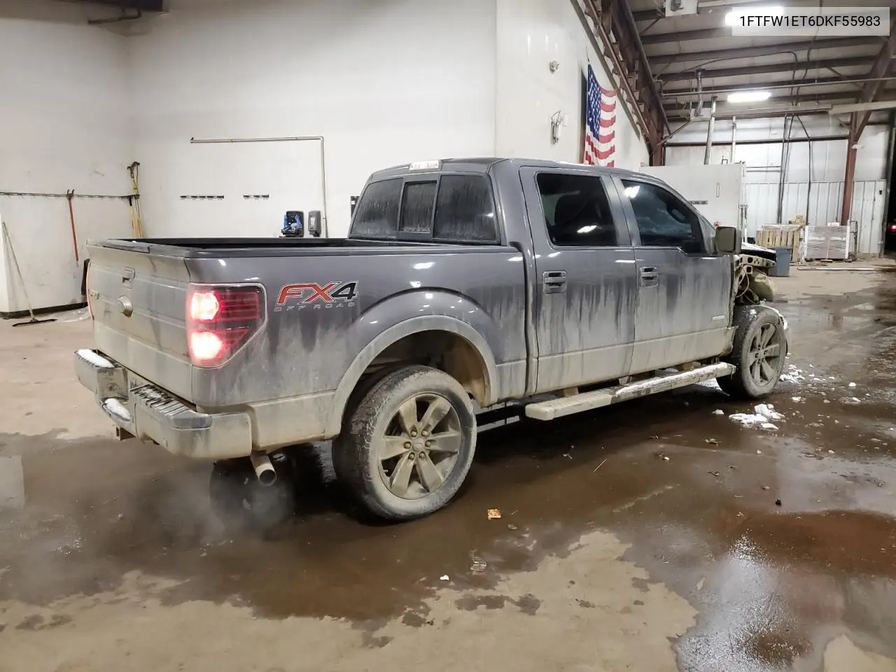 1FTFW1ET6DKF55983 2013 Ford F150 Supercrew