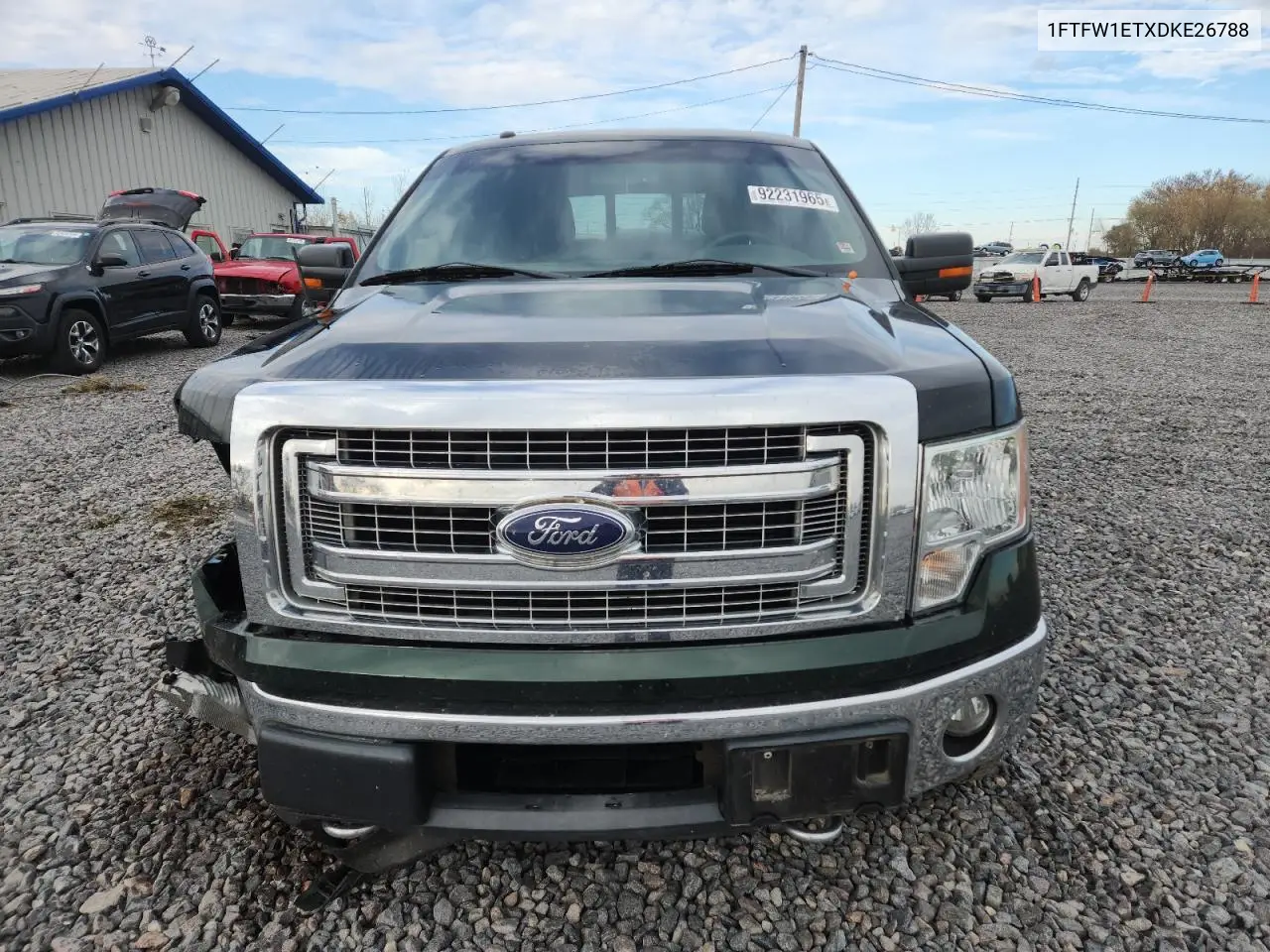 1FTFW1ETXDKE26788 2013 Ford F150 Supercrew