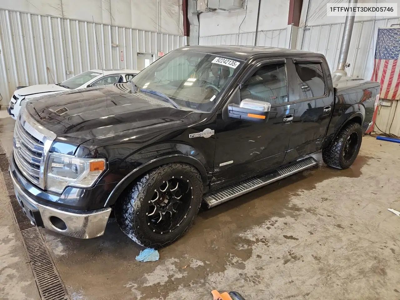 1FTFW1ET3DKD05746 2013 Ford F150 Supercrew