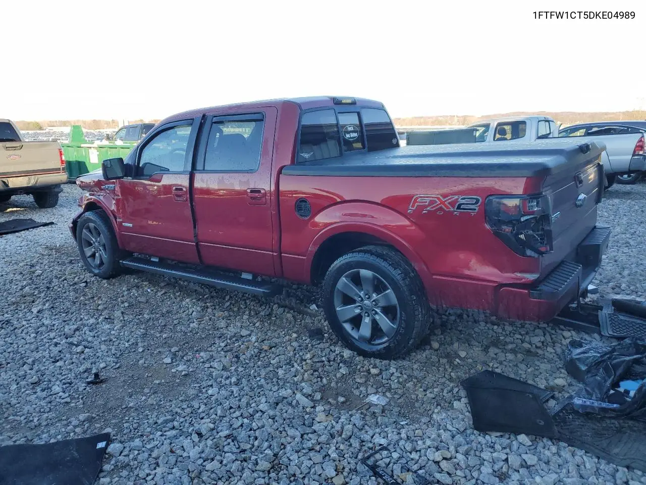 1FTFW1CT5DKE04989 2013 Ford F150 Supercrew