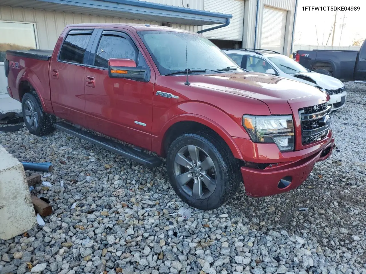 1FTFW1CT5DKE04989 2013 Ford F150 Supercrew