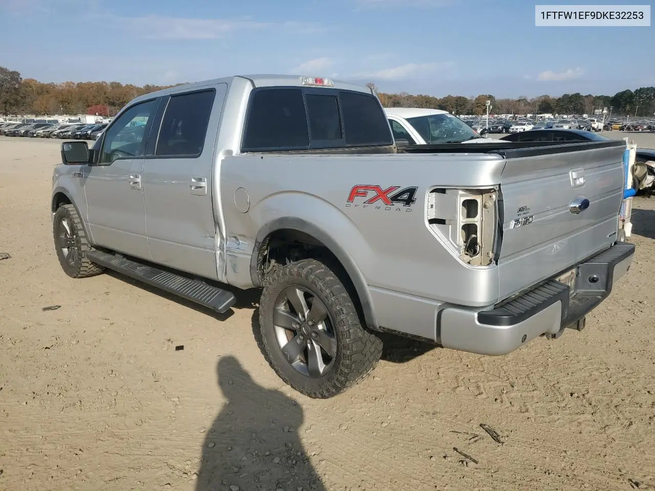1FTFW1EF9DKE32253 2013 Ford F150 Supercrew