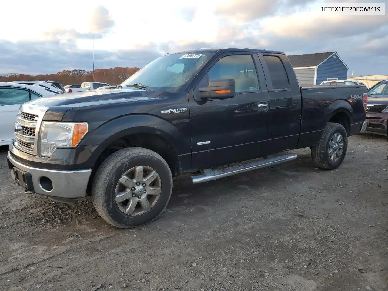 1FTFX1ET2DFC68419 2013 Ford F150 Super Cab