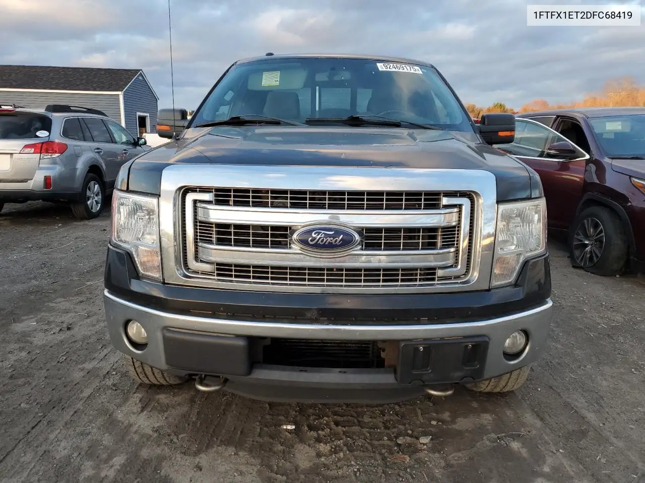 1FTFX1ET2DFC68419 2013 Ford F150 Super Cab