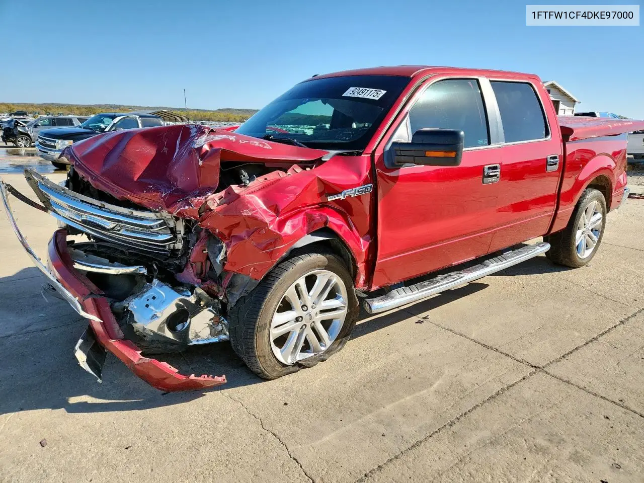 1FTFW1CF4DKE97000 2013 Ford F150 Supercrew