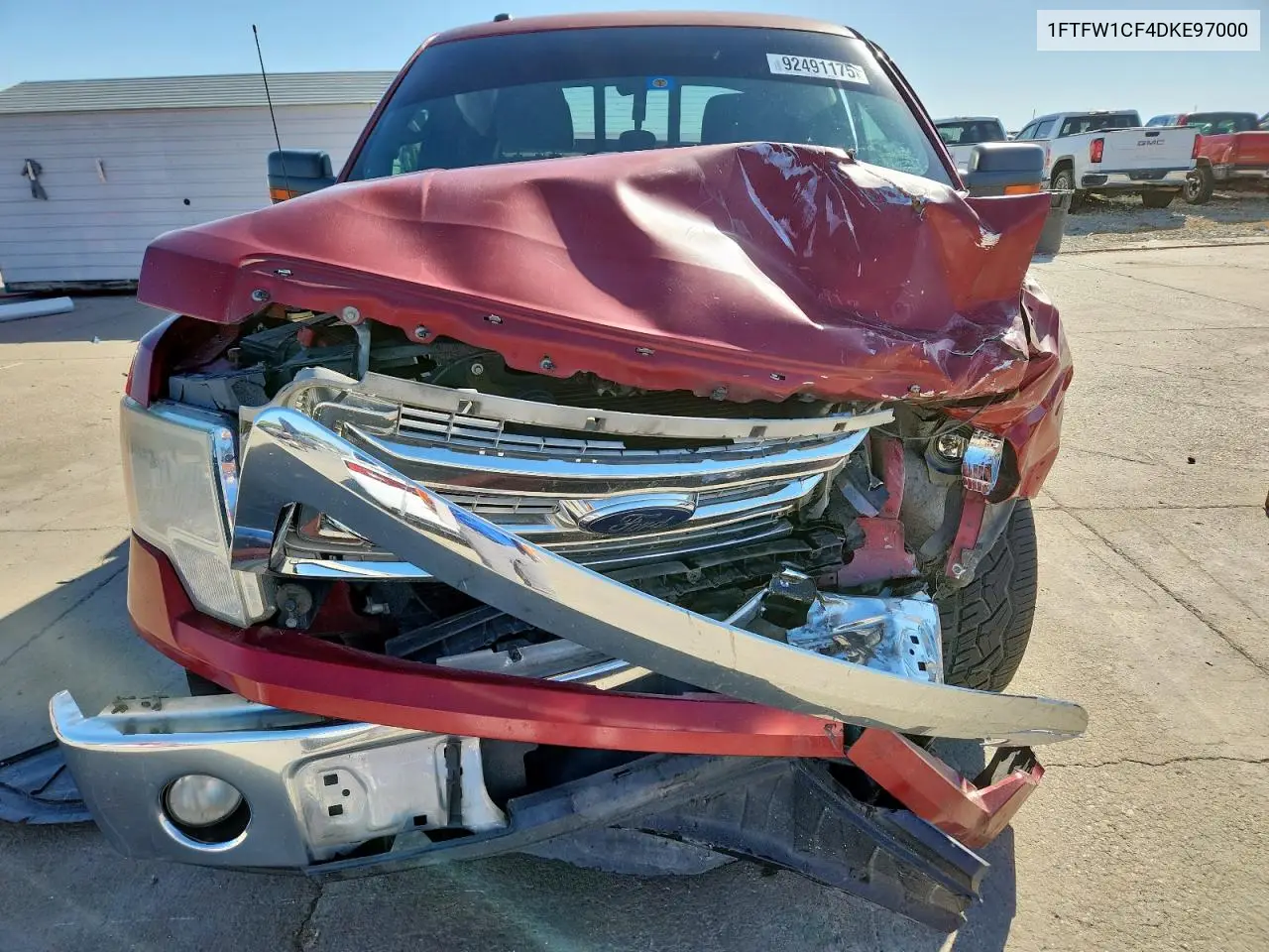 1FTFW1CF4DKE97000 2013 Ford F150 Supercrew