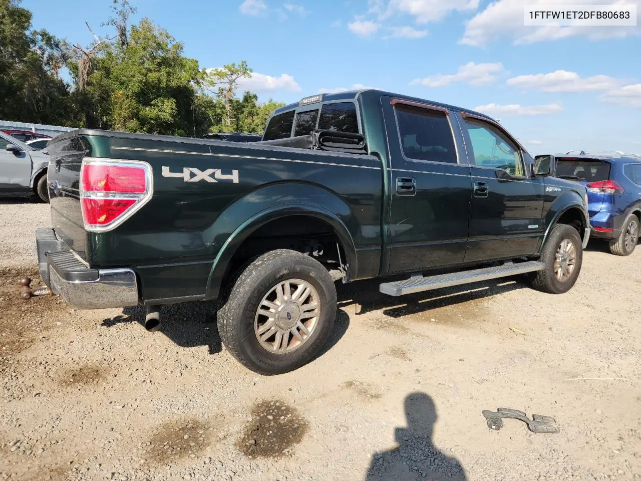 1FTFW1ET2DFB80683 2013 Ford F150 Supercrew