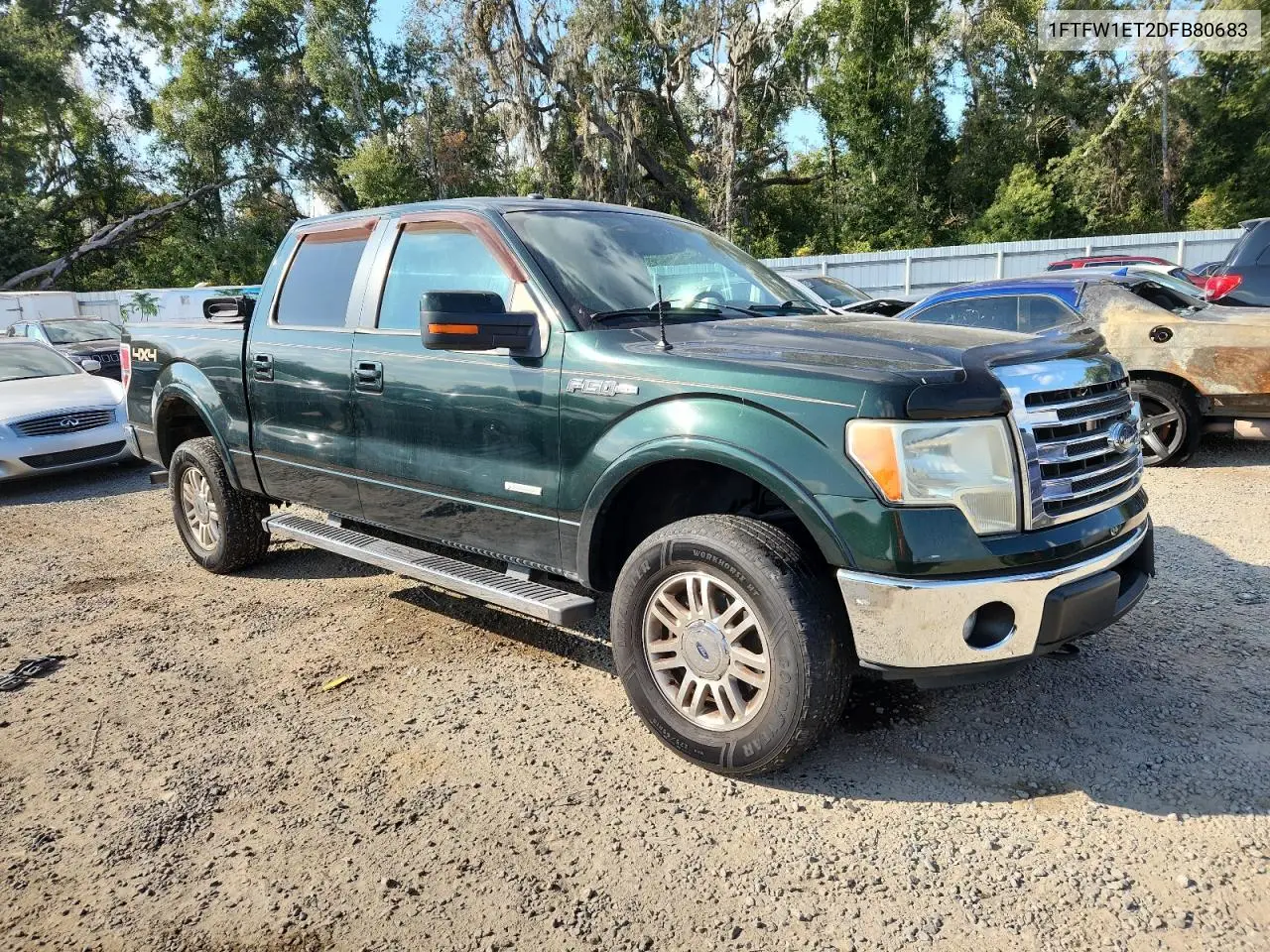 1FTFW1ET2DFB80683 2013 Ford F150 Supercrew