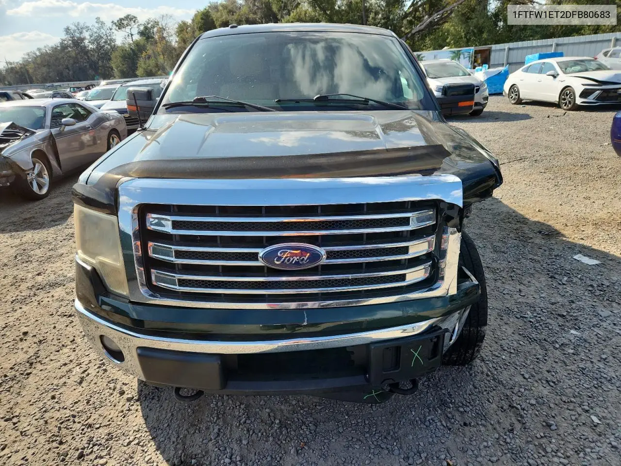 1FTFW1ET2DFB80683 2013 Ford F150 Supercrew
