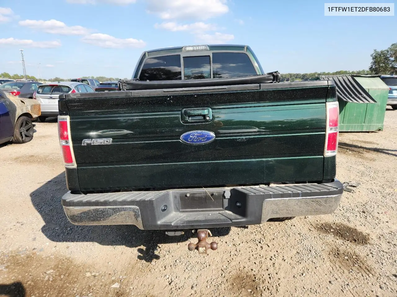 1FTFW1ET2DFB80683 2013 Ford F150 Supercrew