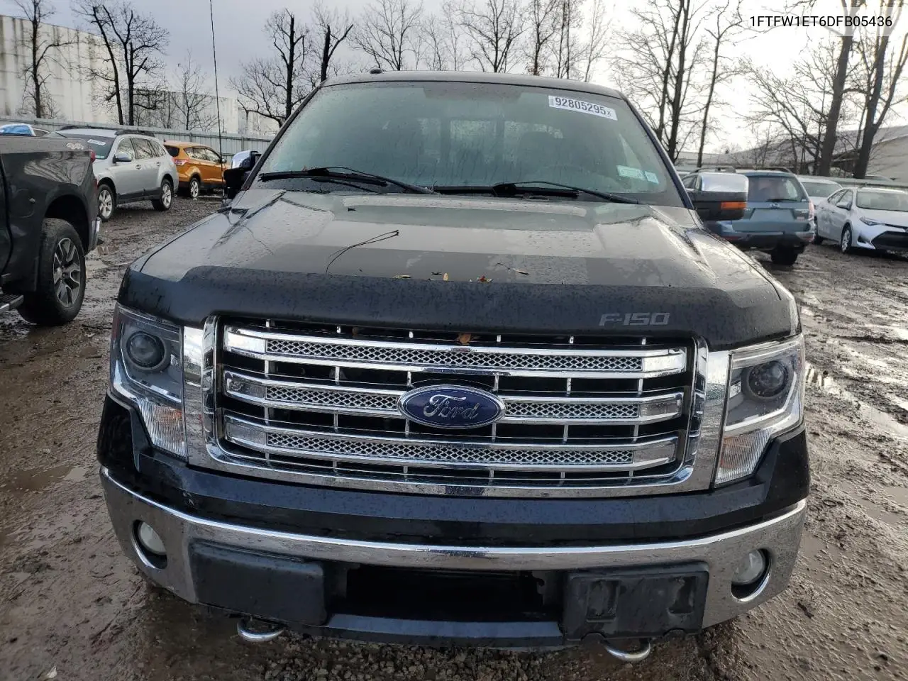 1FTFW1ET6DFB05436 2013 Ford F150 Supercrew