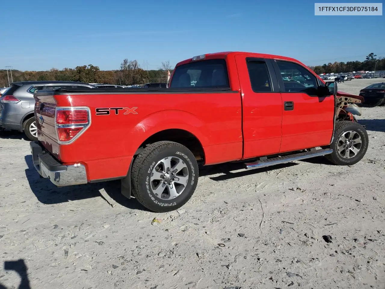 1FTFX1CF3DFD75184 2013 Ford F150 Super Cab
