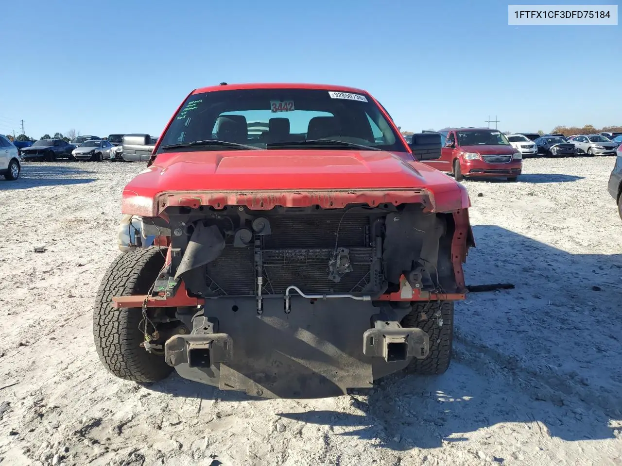 1FTFX1CF3DFD75184 2013 Ford F150 Super Cab