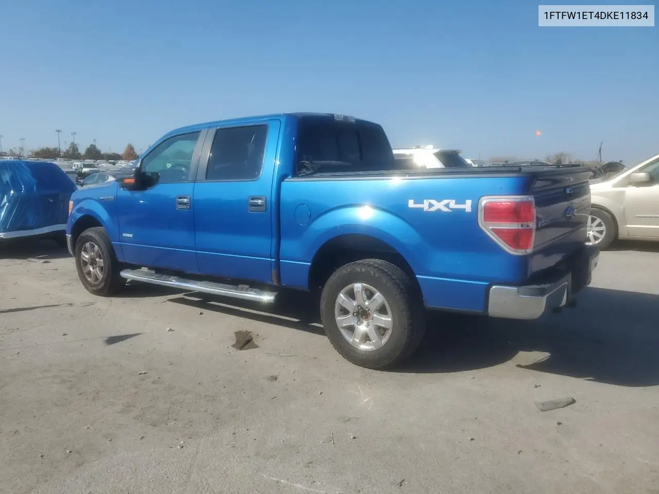 1FTFW1ET4DKE11834 2013 Ford F150 Supercrew