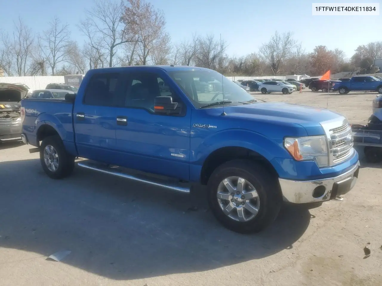 1FTFW1ET4DKE11834 2013 Ford F150 Supercrew