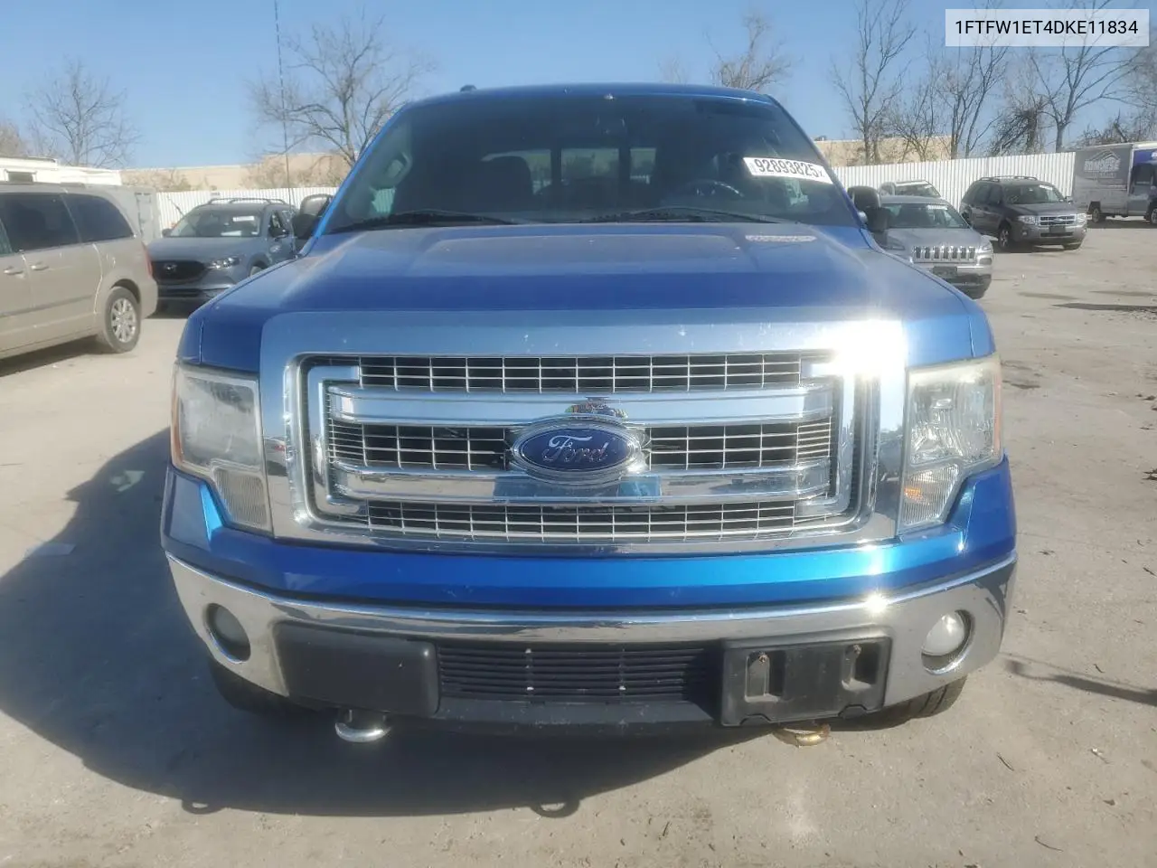 1FTFW1ET4DKE11834 2013 Ford F150 Supercrew