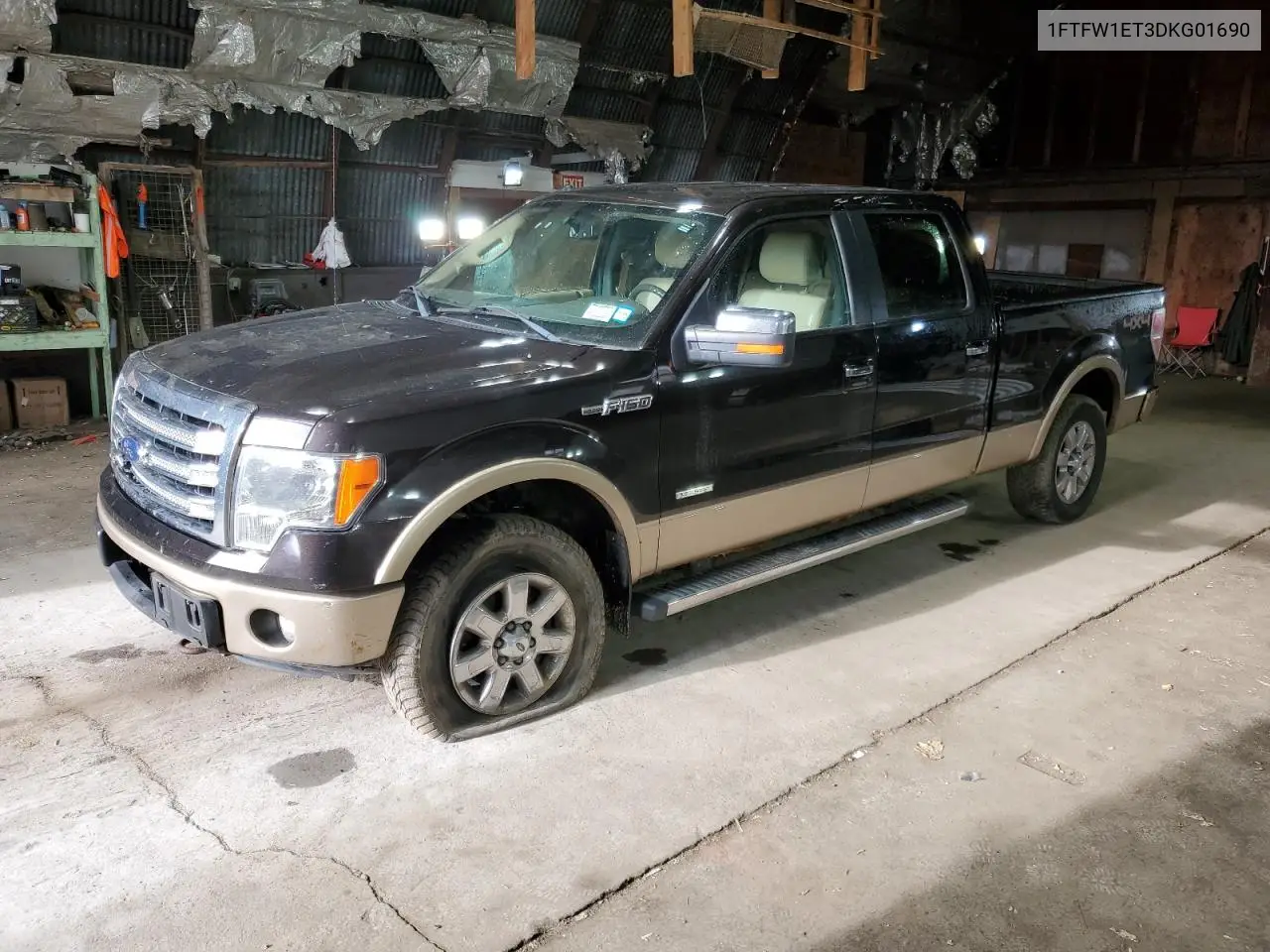 1FTFW1ET3DKG01690 2013 Ford F150 Supercrew