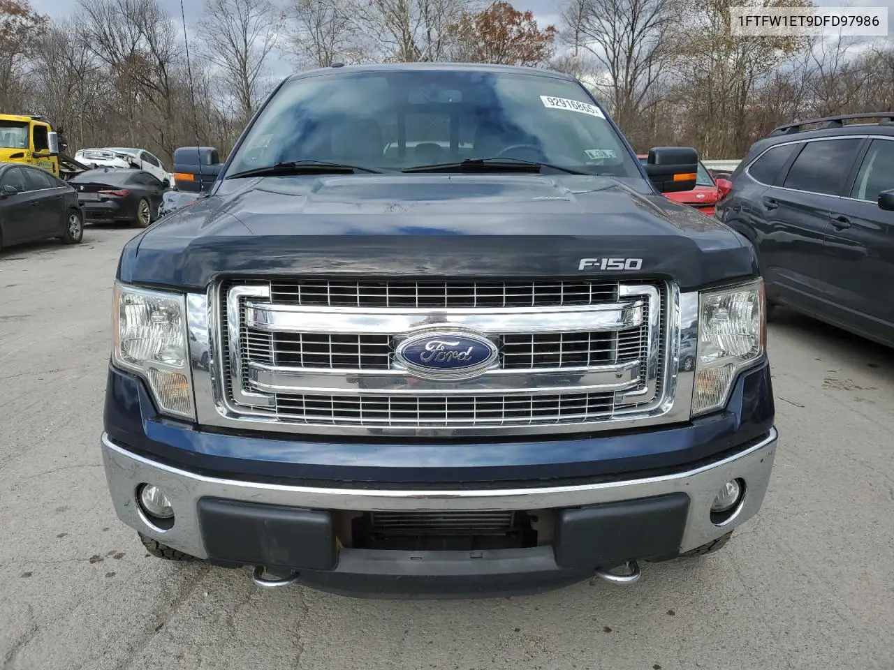 1FTFW1ET9DFD97986 2013 Ford F150 Supercrew