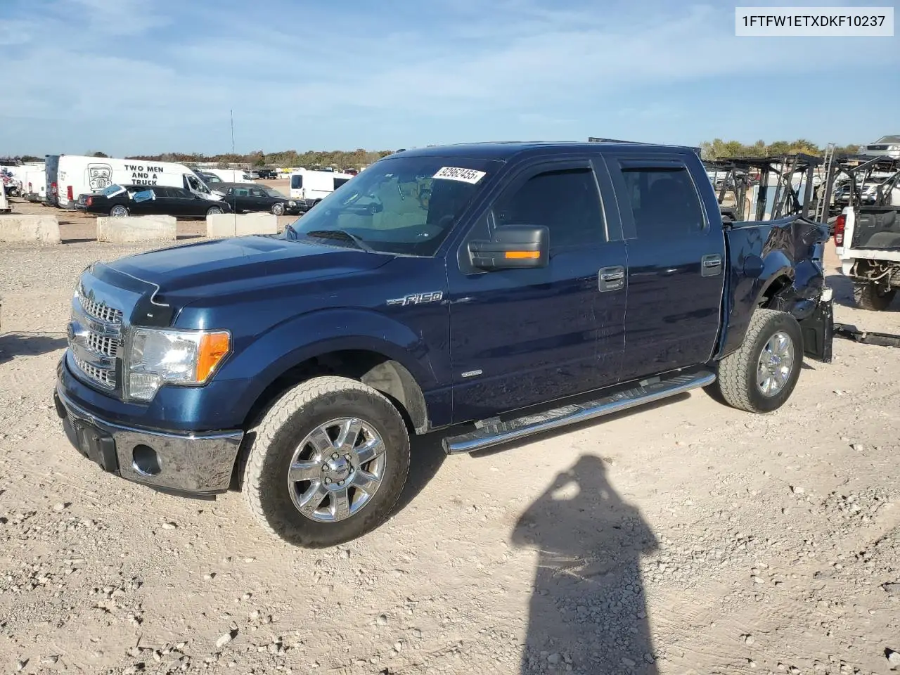 1FTFW1ETXDKF10237 2013 Ford F150 Supercrew