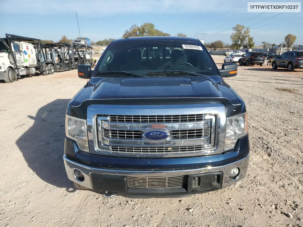1FTFW1ETXDKF10237 2013 Ford F150 Supercrew