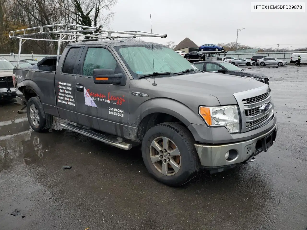 1FTEX1EM5DFD29878 2013 Ford F150 Super Cab