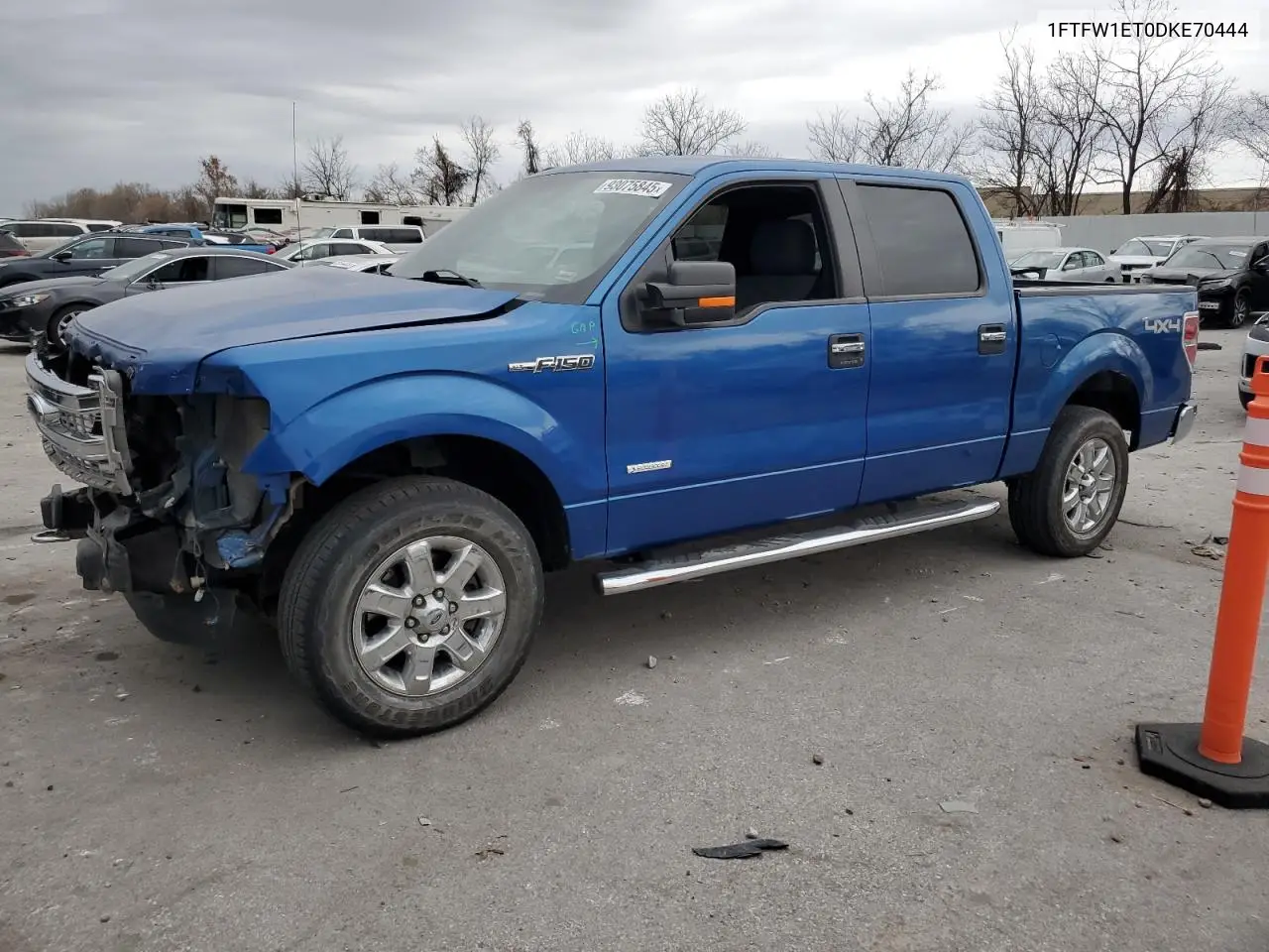 1FTFW1ET0DKE70444 2013 Ford F150 Supercrew