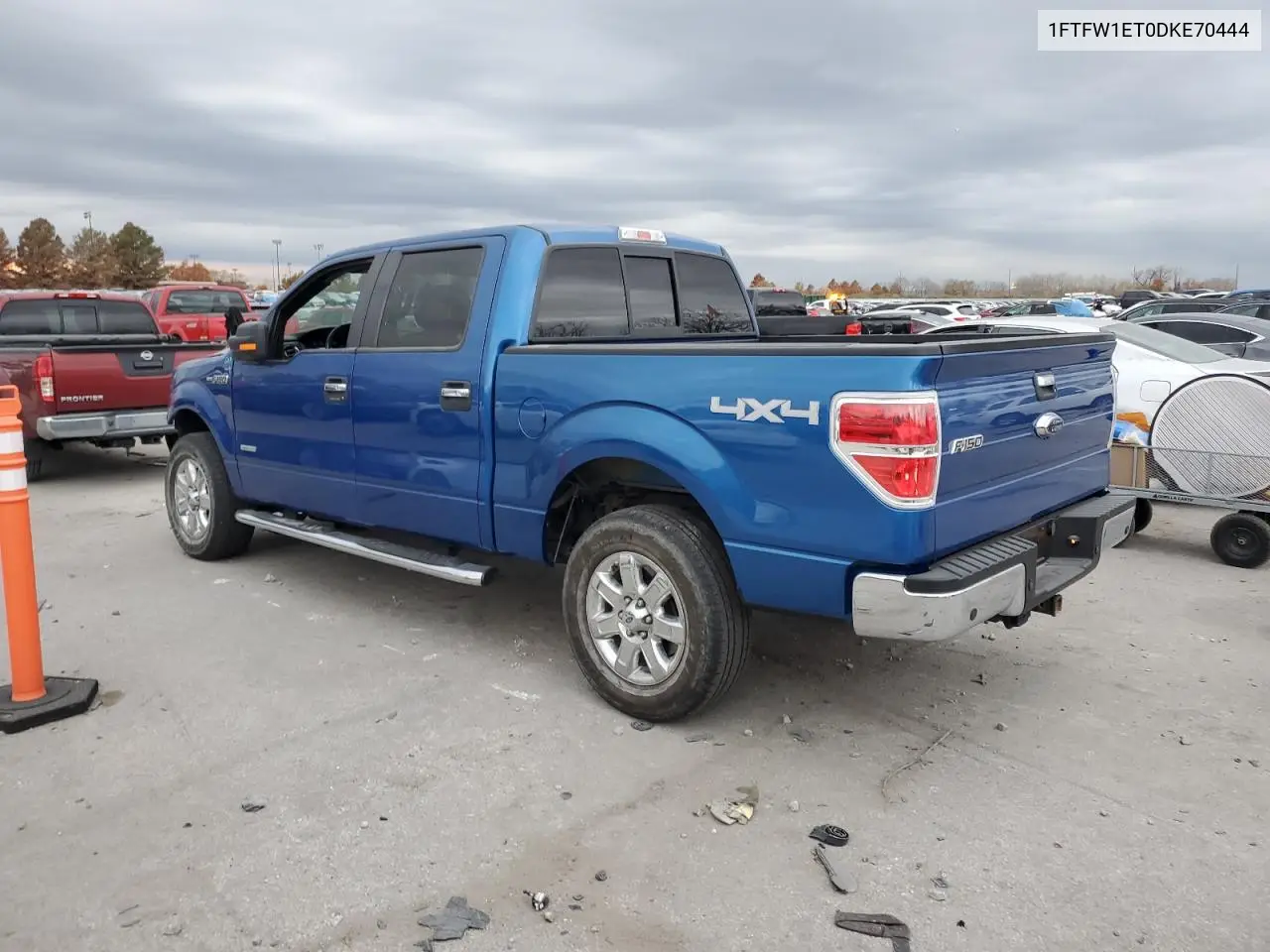 1FTFW1ET0DKE70444 2013 Ford F150 Supercrew