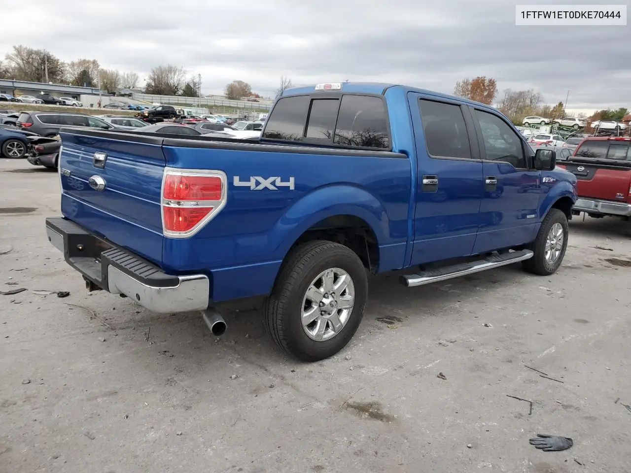 1FTFW1ET0DKE70444 2013 Ford F150 Supercrew