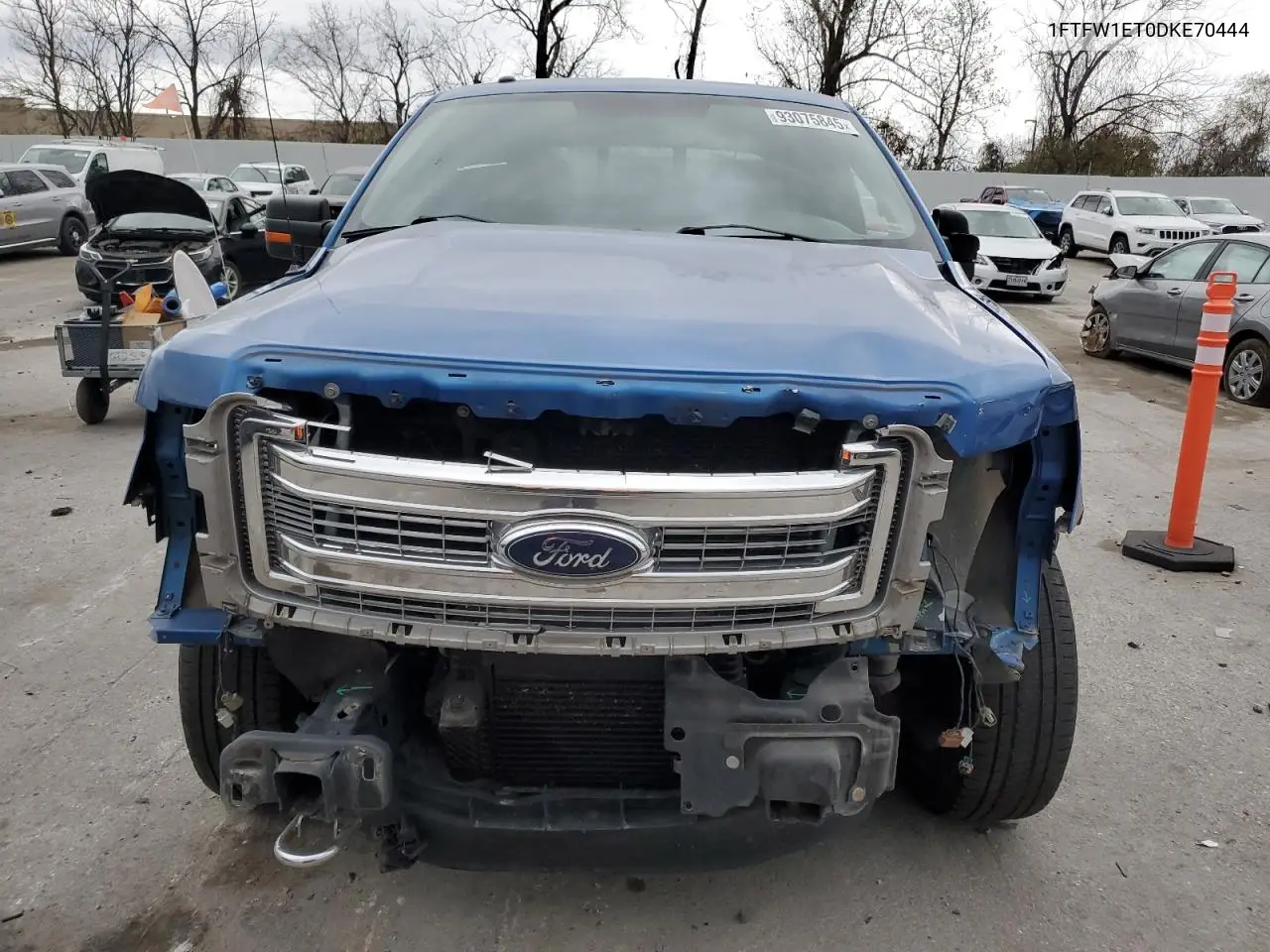 1FTFW1ET0DKE70444 2013 Ford F150 Supercrew