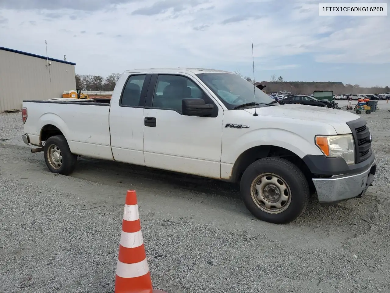 1FTFX1CF6DKG16260 2013 Ford F150 Super Cab
