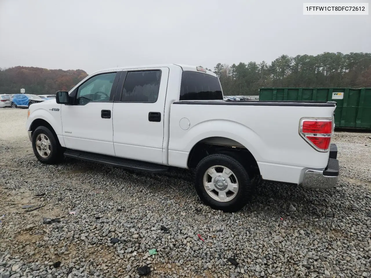 1FTFW1CT8DFC72612 2013 Ford F150 Supercrew