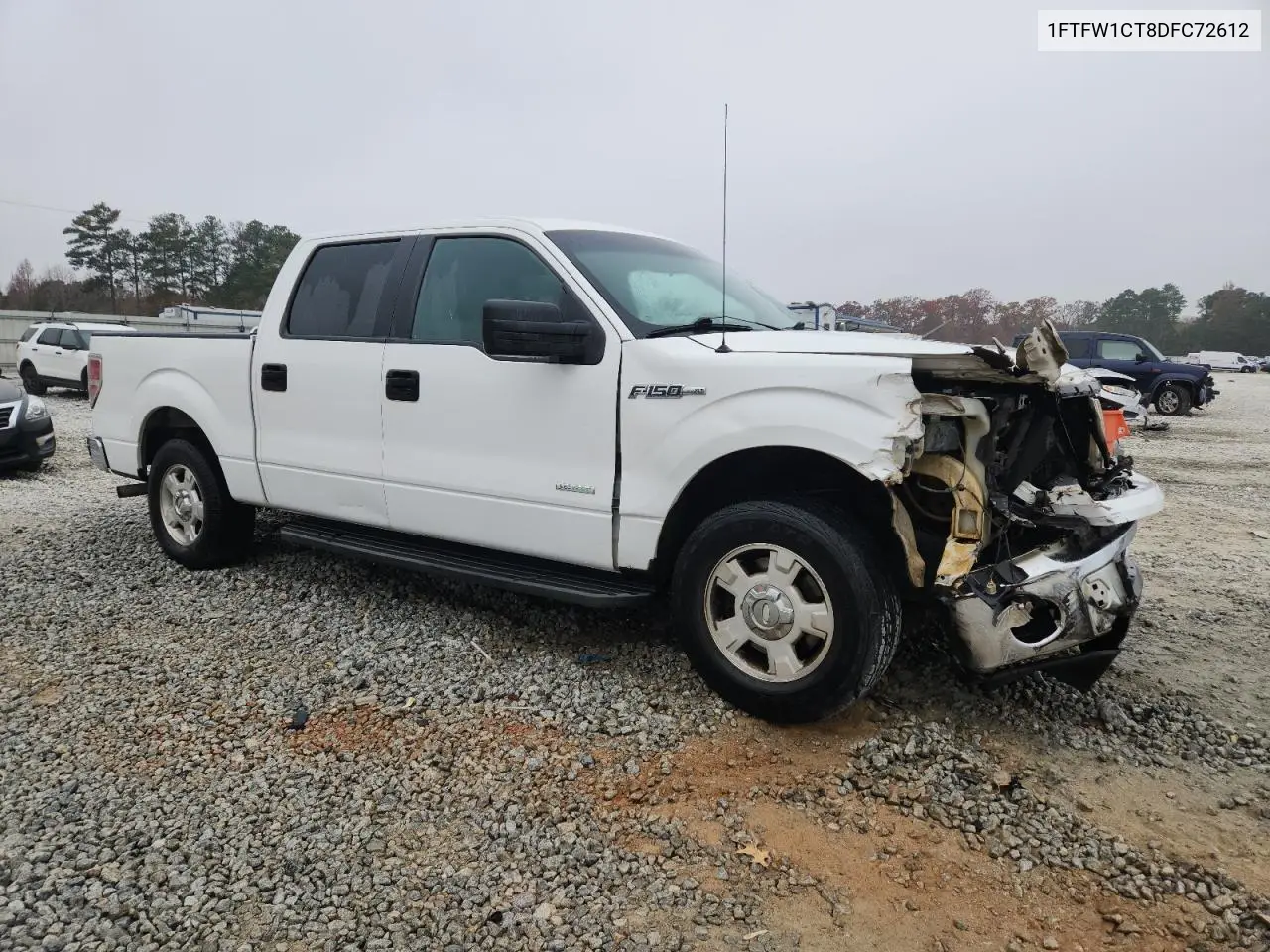 1FTFW1CT8DFC72612 2013 Ford F150 Supercrew